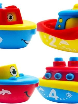 Magnetic Boat Bath Toy Set