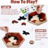 Hexagon Tangram Puzzle Set