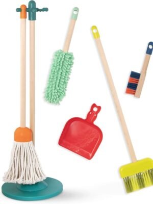 Pretend Play Wooden Cleaning Set