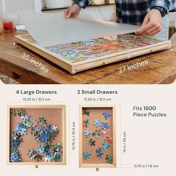 1500 Piece Rotating Puzzle Board